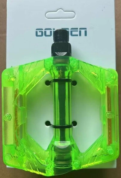 GOLDEN PEDAL PLASTİK HD-812 KAYMAZ ŞEFFAF YEŞİL
