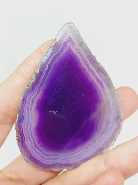 Akik Taşı Koleksiyonluk Plaka - 31gram (55712) - 5