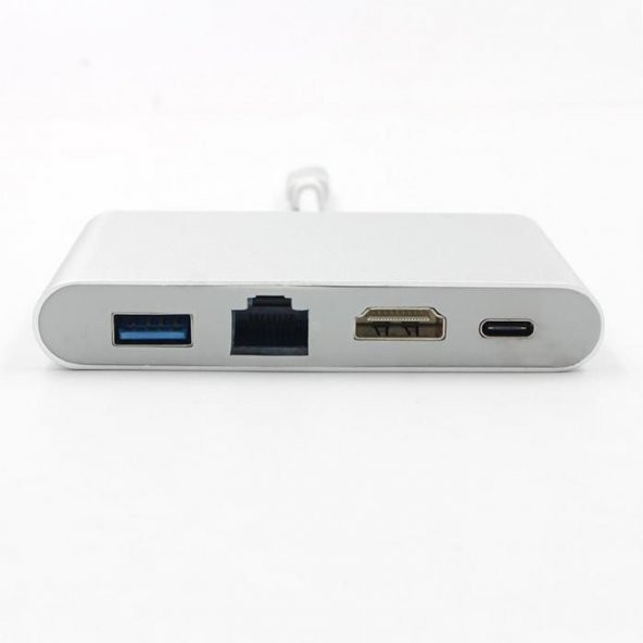 START FC-14 USB3.1 TYPE-C => HDMI+RJ45+USB3.0 +USB3.1 TYPE-CÇevirici Adaptör - 6