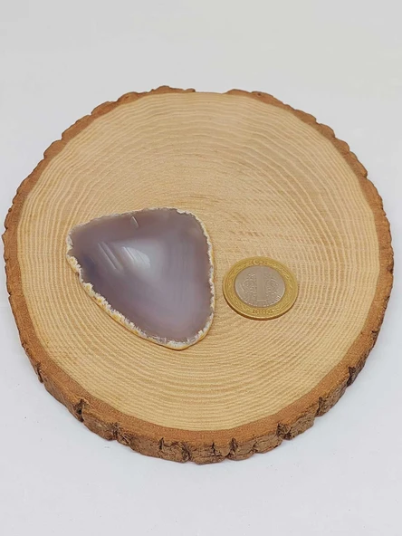 Akik Taşı Koleksiyonluk Plaka - 30gram (55710) - 3