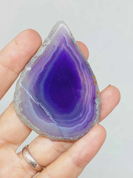 Akik Taşı Koleksiyonluk Plaka - 31gram (55712) - 4