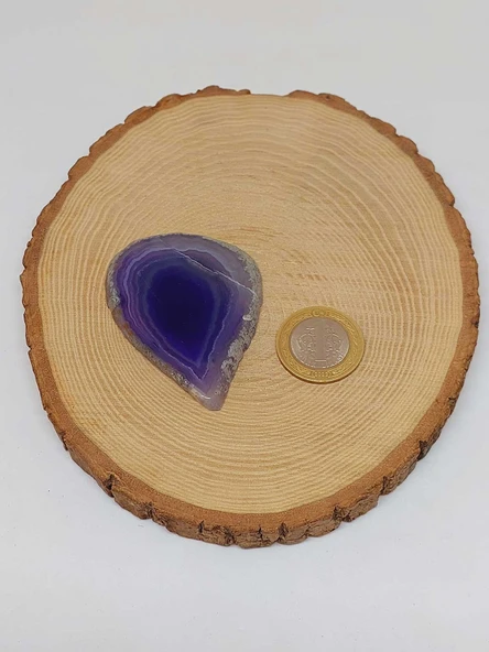 Akik Taşı Koleksiyonluk Plaka - 31gram (55712) - 3