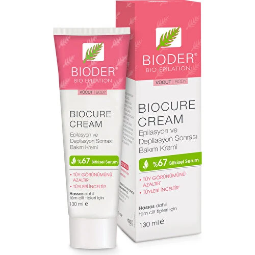 Bioder Biocure Tüy Azaltıcı Vücut Kremi 130 Ml