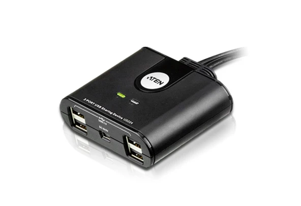 USB Arayüzüne Sahip Cihazları Paylaştıran Switch, USB 2.0 , 2 PC, 4 USB Cihaz (2-Port USB Peripheral Sharing Device) TdrTR