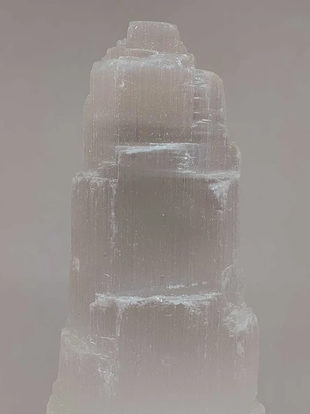 Selenit Kule Doğal Taş Lamba - 25cm (55756) - 6