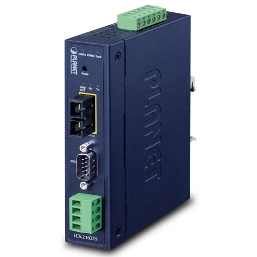 IP30 Endüstriyel 1-Port RS232/RS422/RS485 Serial Device Sunucu (IP30 Industrial 1-Port RS232/RS422/RS485 Serial Device Server) 1 x 100FX SC, SM/30km&lt TdrTR