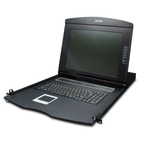 17 16-Port Combo VGA LCD KVM Switch TdrTR