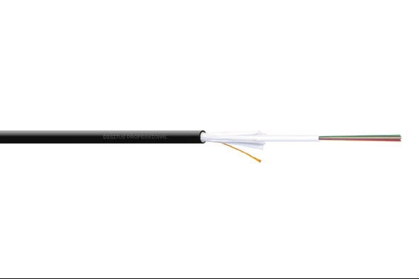 İç Mekan Fiber Optik Kablo 4 Core A/I-DQ (ZN) BH 9/125µ OS2, CPR Dca, LSZH TdrTR