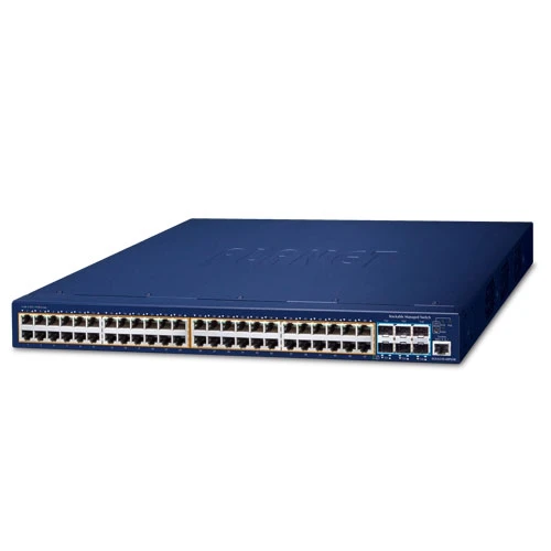 L3 Stack Edilebilir Yönetilebilir Switch  48 x 10/100/1000BASE-T IEEE802.3af/at PoE+ port (Port başına 30.8 watt) (PoE Güç Bütçesi maks. 740 Watt) TdrTR