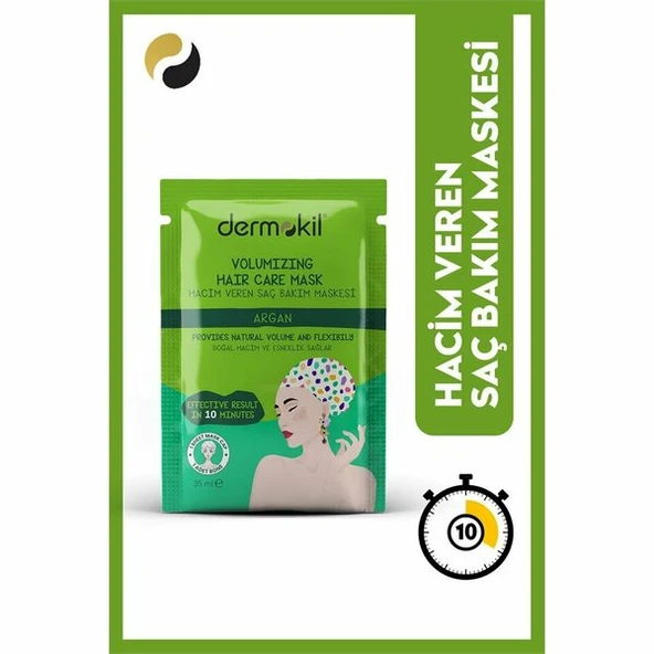 Dermokil Argan Boneli Saç Buhar Maskesi 35ml 12li