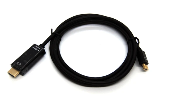 Beek Mini DisplayPort (mini DP) Erkek  HDMI Erkek, 4KX2K@30Hz, Altın Kaplama, 2 metre Beek MINI DP M /HDMI M, 4KX2K@30Hz,Gold, 2M TdrTR