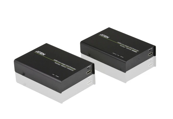 HDMI over Single Cat 5 Sinyal Uzatma Cihazı (4K@100m) (HDBaseT Class A), Alıcı (Receiver) ve Verici (Transmitter) Birim dahil HDMI over Single Cat 5 Ex TdrTR