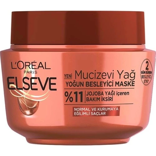 L'oréal Paris Elseve 6 Mucizevi Yağ Besleyici Maske 300 Ml