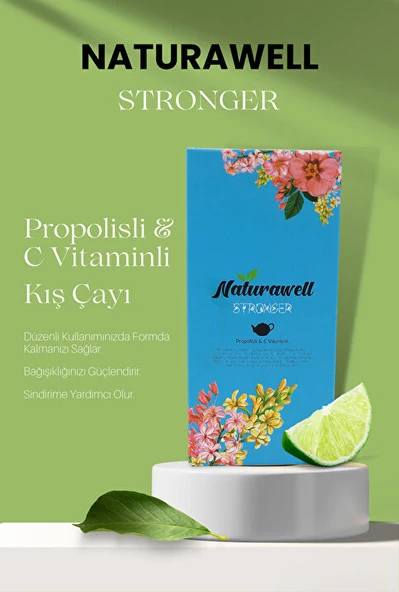 Naturawall Stronger Propolıs & C-vitamın Bıtkı Cayı 20x5gr Sase