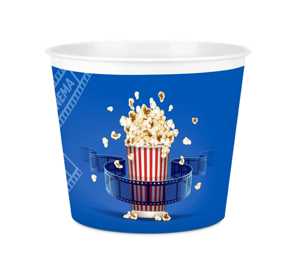 Popcorn Mısır Kovası Dekoratif - 4