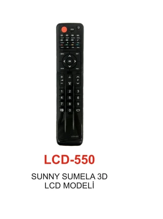 SUNNY - SUMELA 3D Serisi TV KUMANDASI LCD 550 - 3