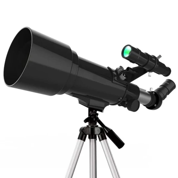 400 x 70 Mm Açıklıklı Refrakter Teleskoplar 15x - 150x Telefon Adaptörlü Reflex TdrTR