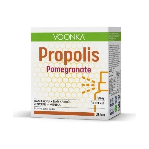 Voonka Propolis Pomegranate Sprey 20 Ml