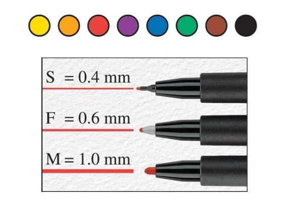 Asetat Kalemi 1.0mm M Faber Castel Asetat CD Kalemi - 5