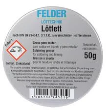 Felder Lötfett Lehim Pastası 50 gr TdrTR