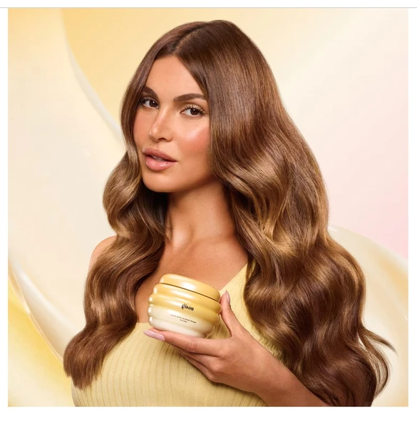 Gisou Honey Gloss Ceramide Therapy – Saç maskesi 230 ml - Resim 2