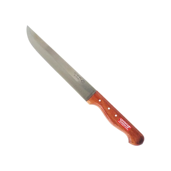 Çetintaş Bursa Mutfak ve Ekmek Bıçağı 14,5 cm, Ahşap Gül Sap TdrTR