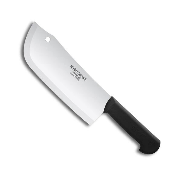 Poyraz Bursa Kurban, Kasap Oval Satır No:3, 24 cm - Plastik Sap TdrTR