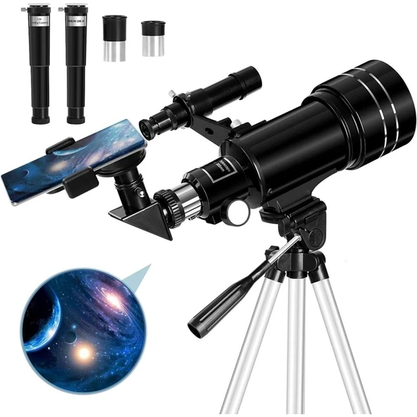 Güçlü Az 30070 HD Profesyonel Astronomik Teleskop TdrTR