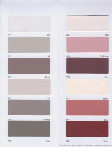 Pamukkale Hierasil %100 Saf Akrilik Silikonlu Dış Cephe Boyası 7.5 Lt - Resim 4