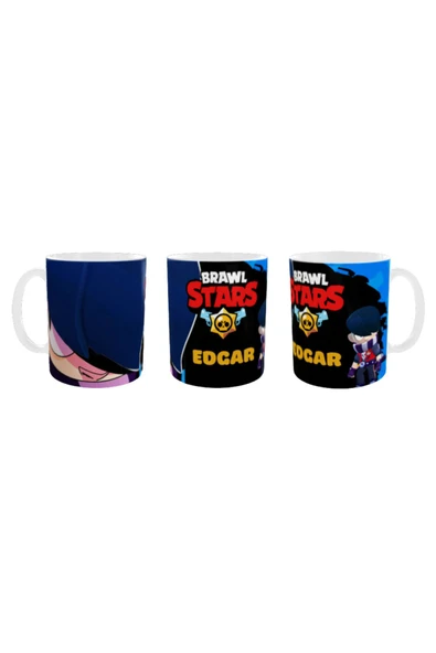 ALPŞAN TİCARET  Brawl Stars Edgar Kupa Bardak - 3