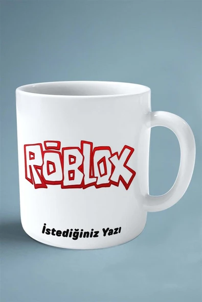 ALPŞAN TİCARET  roblox oyun Baskılı Kupa Bardak Çift Taraflı Baskı Kişiye Özel beyaz model 3 - Resim 2