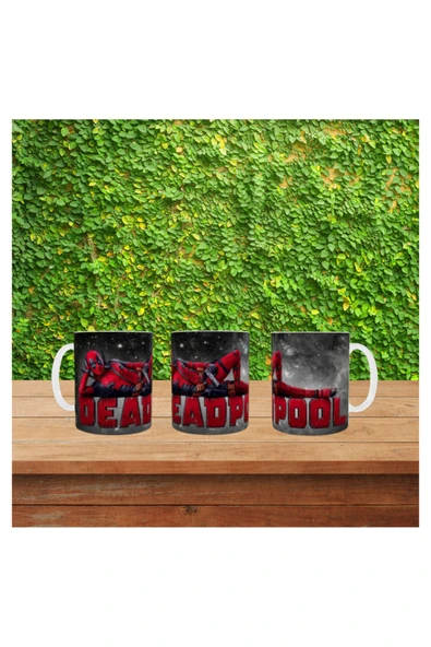 ALPŞAN TİCARET  Deadpool Kupa Hediye Deadpool Kupa Bardak - Resim 2