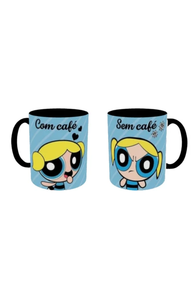 ALPŞAN TİCARET  Powerpuff Girls Bubbles Kupa Bardak - Resim 3