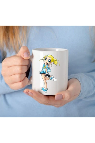 ALPŞAN TİCARET  Powerpuff Girls Kupa Bardak - Resim 3