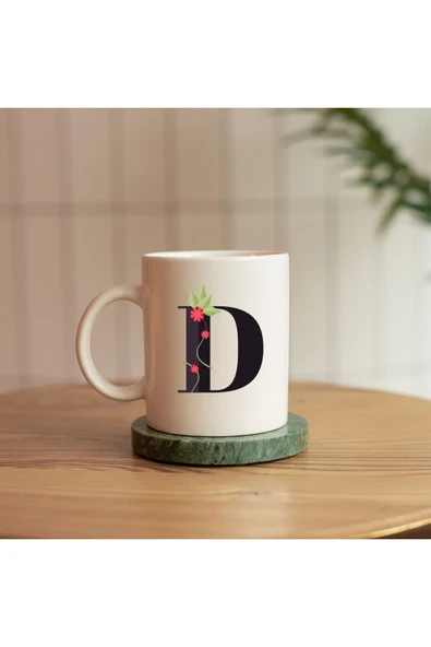 ALPŞAN TİCARET  D HARFİ BASKILI KUPA ürün görseli