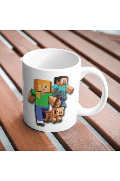 ALPŞAN TİCARET  Minecraft Kupa Bardak Minecraft Baskılı Kupa ürün görseli