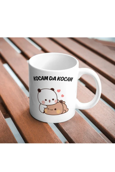 ALPŞAN TİCARET  Kocam da Kocam Kupa Bardak Dudu Bubu - Resim 2