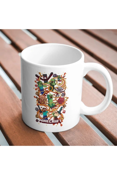 ALPŞAN TİCARET  Minecraft Kupa Bardak Minecraft Baskılı Kupa ürün görseli