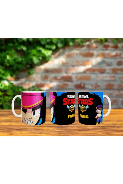 ALPŞAN TİCARET  Brawl Stars Fang Kupa Bardak ürün görseli