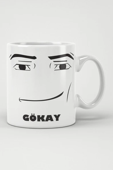 ALPŞAN TİCARET  Roblox Face Yüz Baskılı Kişiselleştirilebilir Kupa Bardak