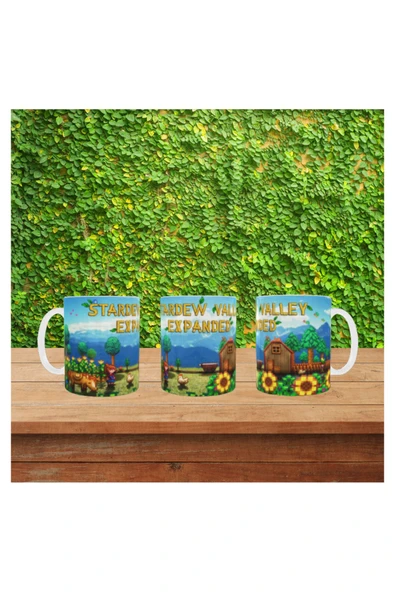 ALPŞAN TİCARET  Stardew Valley  Kupa Bardak Stardew Valley Hediye Bardak - Resim 3