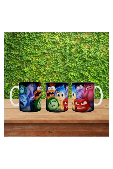 ALPŞAN TİCARET  Ters Yüz Kupa Bardak Tersyüz Kupa Bardak Tüm Karakterler - Resim 2