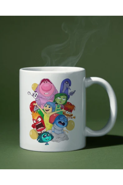 ALPŞAN TİCARET  Öfke - Anger Ters Yüz Kupa Bardak Sinir Bardak İstediğiniz Karaketeri Bize Siz Söyleyin Yapalım - Resim 3