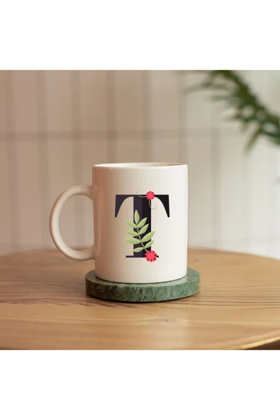 ALPŞAN TİCARET  T HARFİ BASKILI KUPA ürün görseli