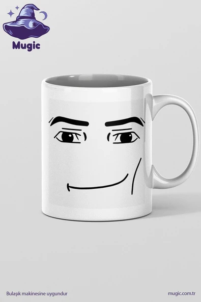 ALPŞAN TİCARET  Roblox Face Surat Porselen Kupa