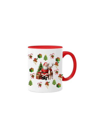 ALPŞAN TİCARET  Yılbaşı Temalı Kupa Merry Christmas Kupa Bardak Yeni Yıl Konseptli Özel Kupa ürün görseli