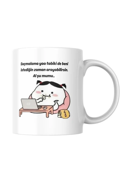 ALPŞAN TİCARET  Hediye Kupa Bardak Arkadaşa Kupa Sevgiliye Beyaz Kupa Bardak Doğum Günü Hediye Kupa ürün görseli