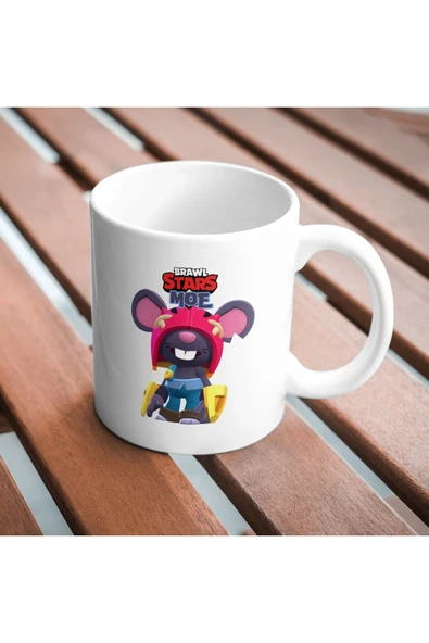 ALPŞAN TİCARET  BRAWL STARS MOE KUPA BARDAK MOE KUPA - Resim 2