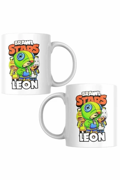 ALPŞAN TİCARET  Brawl Stars Leon Kupa Bardak - Resim 2