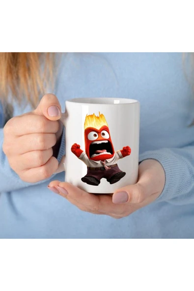 ALPŞAN TİCARET  Öfke - Anger Ters Yüz Baskılı Kupa Bardak ürün görseli